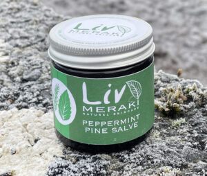 Moisturising Balms & Salves, Peppermint, Pine Needle, Tamanu Oil, Vitamin E rich, All skin types, Gently cooling, refreshing, Beautiful Botanicals, natural botanicals, 100% natural, handmade, vegan friendly, cruelty free, Irish made, Made in Mayo