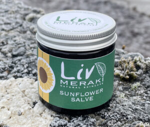 Moisturising Balms & Salves, Sunflower, Vitamin E rich, Dry skin, Chapped skin, All skin types, Beautiful Botanicals, natural botanicals, 100% natural, handmade, vegan friendly, cruelty free, Irish made, Made in Mayo