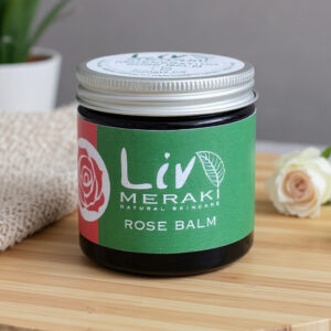 100% natural skincare / 100% natural haircare, Handmade skincare / Handmade haircare, Back to nature skincare / Back to nature haircare, Botanical skincare / Botanical haircare, Irish made, Made in Mayo, Made local, Vegan friendly, Cruelty free, Pure and natural, High quality ingredients, Simple but effective skincare / Simple but effective haircare, Essential oils, Botanicals, Blend of botanicals, Moisturising, Vitamin-rich, Responsible packaging, sustainable, Botanical Rose, Skin Balm/Salve, Damaged skin, Weathered skin, Mature skin, signs of ageing, fine lines, wrinkles,