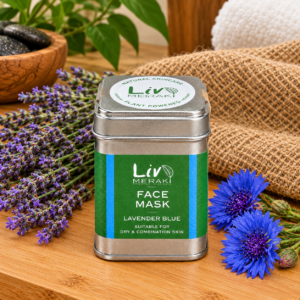 Botanical Clay Face Mask : Lavender Blue