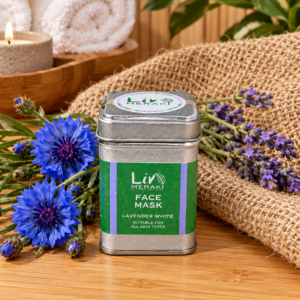 Botanical Clay Face Mask : Lavender White